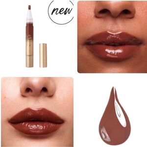 Stila Lip Glaze Gloss - Deep Brown Nude